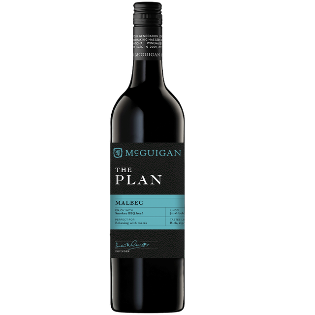 2022 McGuigan The Plan Malbec, hi-res image number null