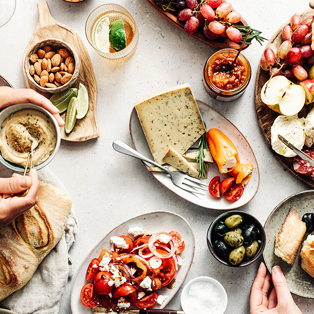 Spanish tapas selection