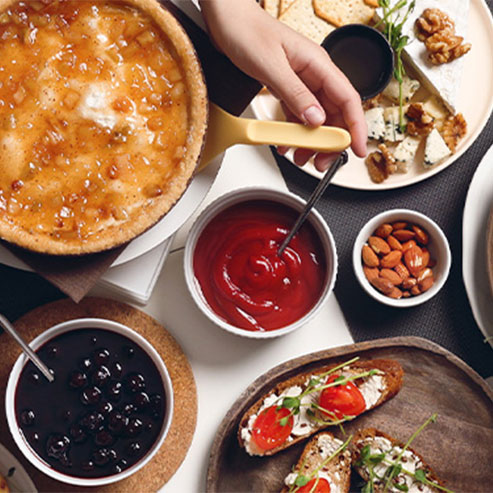 Mother's day brunch spread