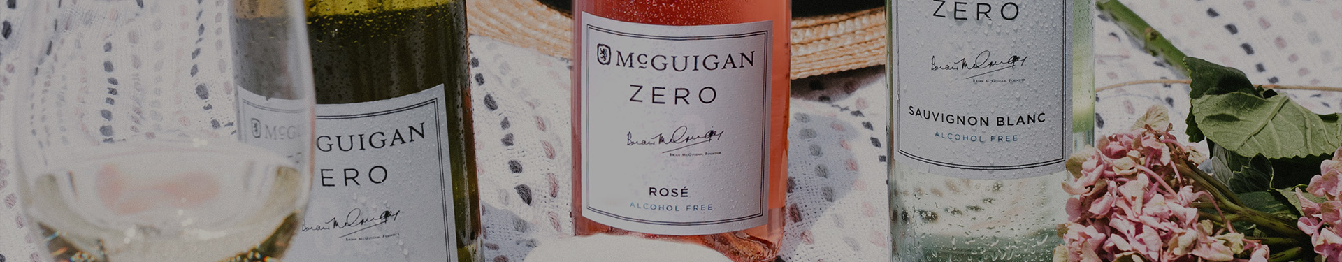 Picnic with McGuigan Zero Chardonnay, Rosé and Sauvignon Blanc