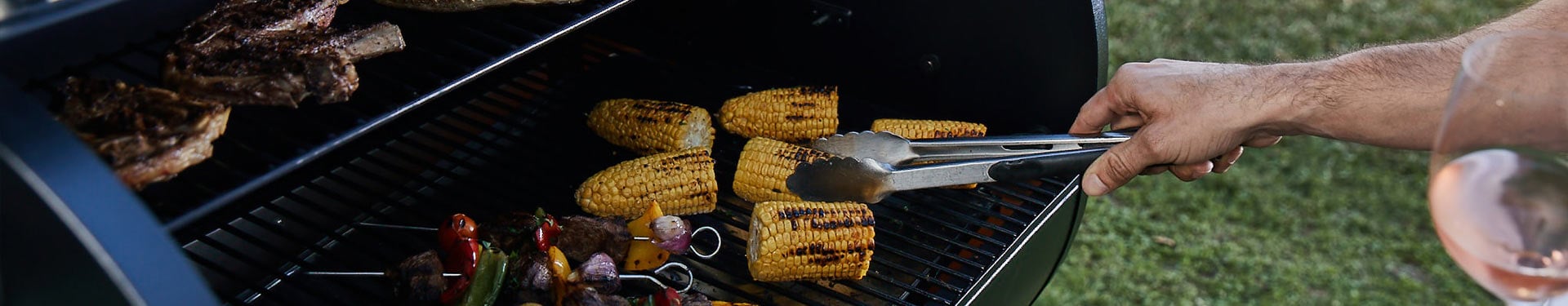 BBQ grilled corn